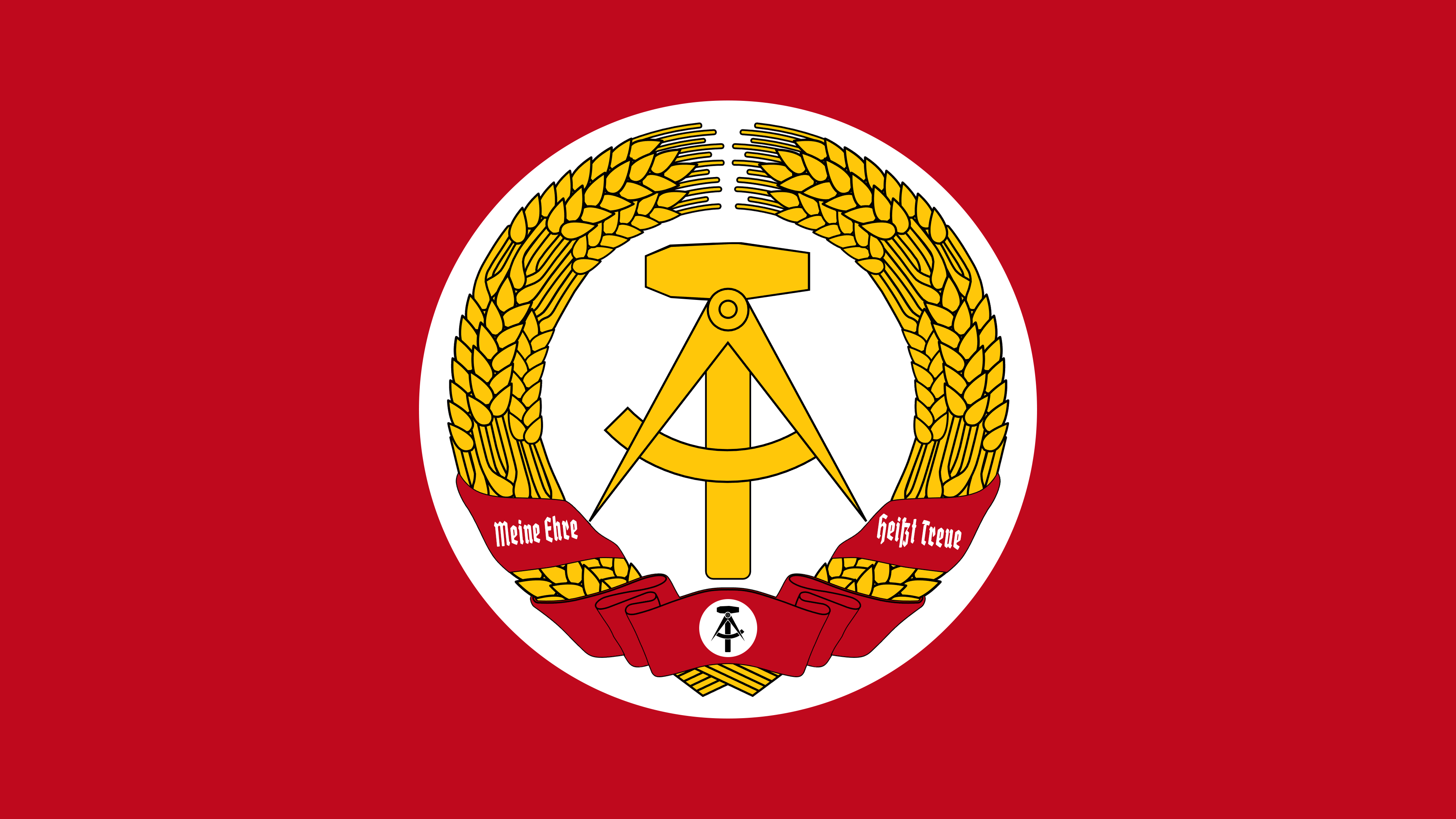 Strassorist National Socialist DDR Flag by PeterSchulzDA on DeviantArt