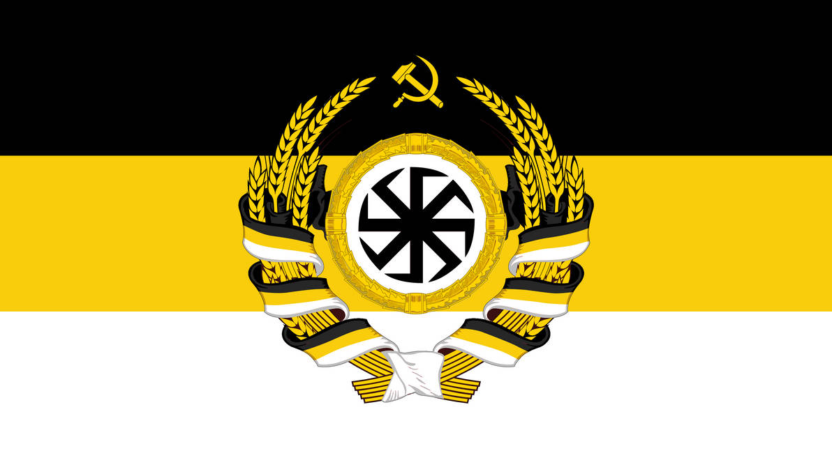 Russia Nazbol Flag - Variant 3 by PeterSchulzDA on DeviantArt