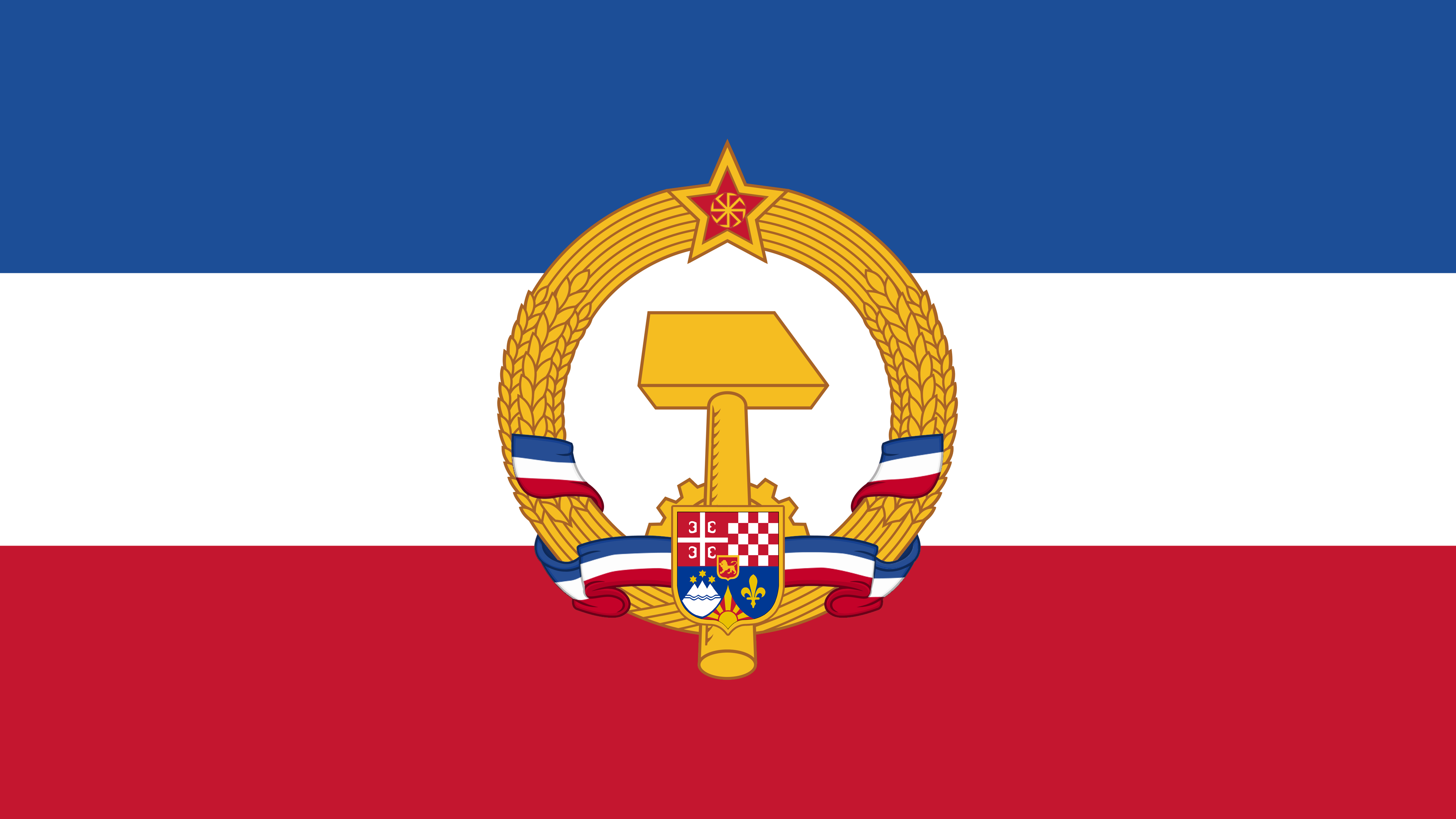 Socialist Republic of Yugoslavia Flag - Redesign by PeterSchulzDA on ...