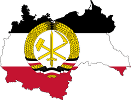 Greater German Reich (Map-Flag)