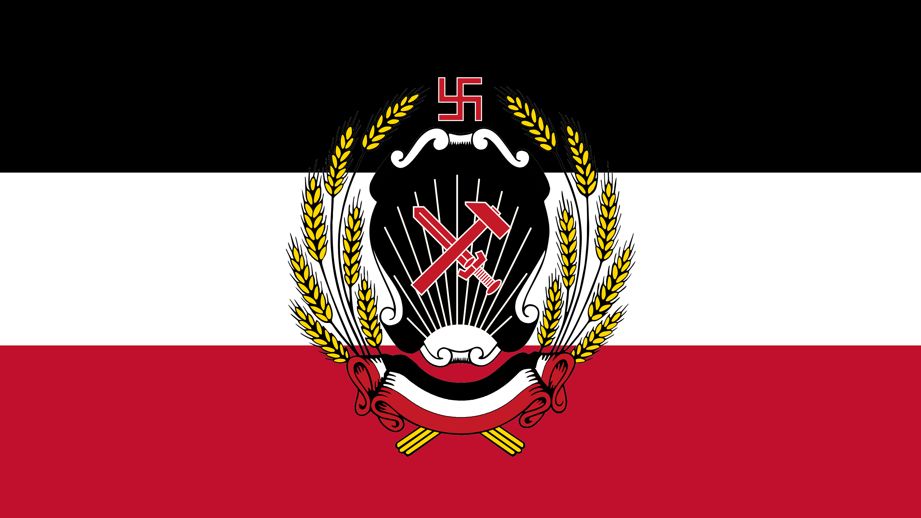 Strasserist Strasserist Germany Flag - Variant 5 by PeterSchulzDA on DeviantArt