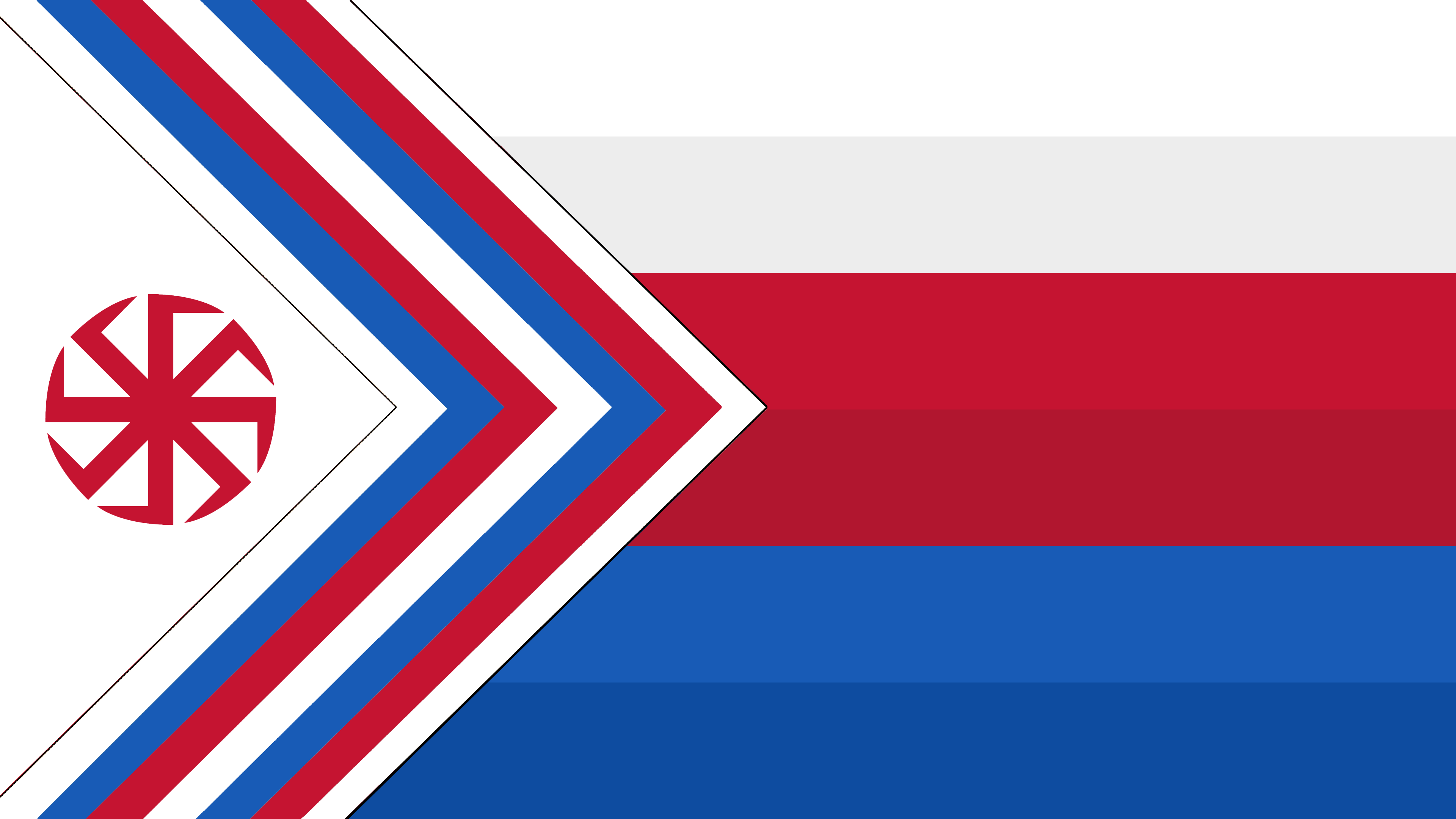 Slavic Flag Color West Slavic Pride Flag by PeterSchulzDA on DeviantArt