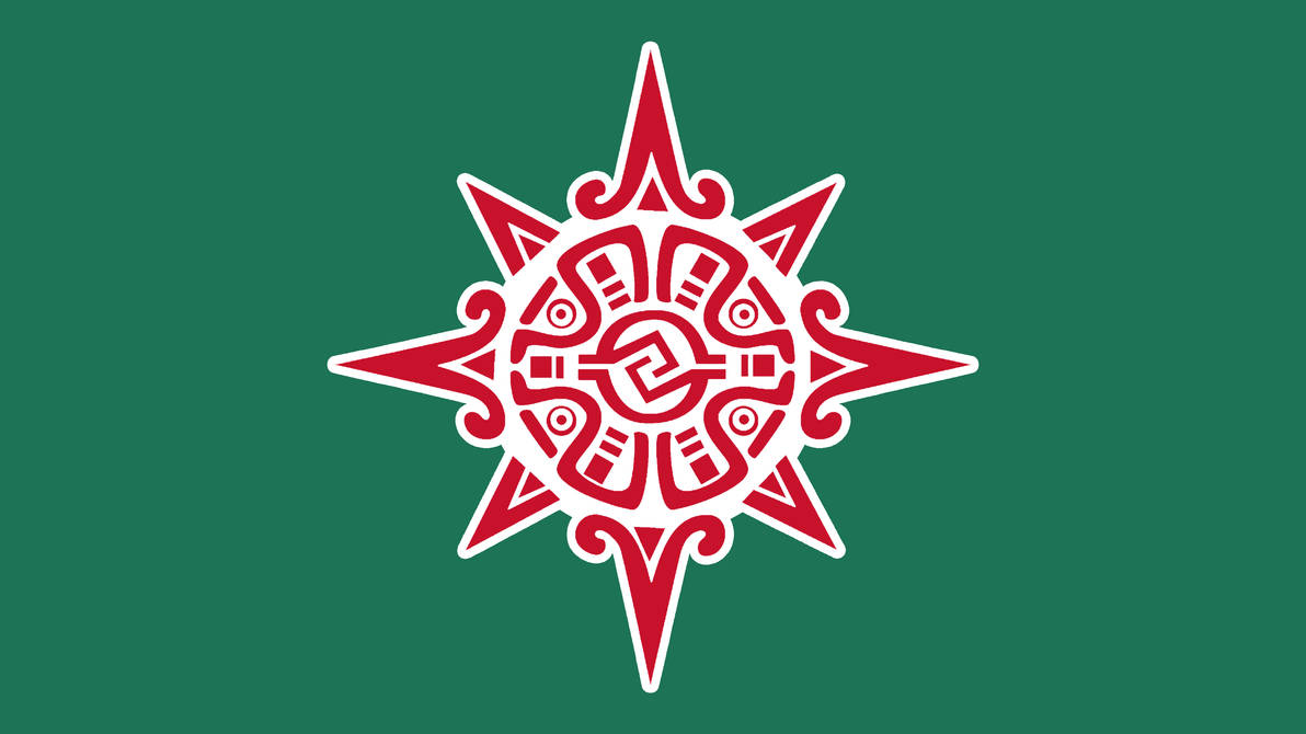 Aztecs Fla Aztec Empire Flag by PeterSchulzDA on DeviantArt