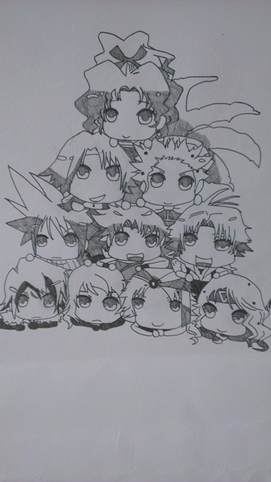 Dissidia : FF chibis