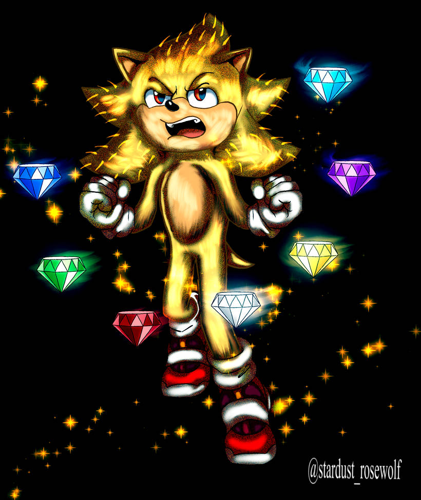 Movie Super Sonic by gagette0922 on DeviantArt
