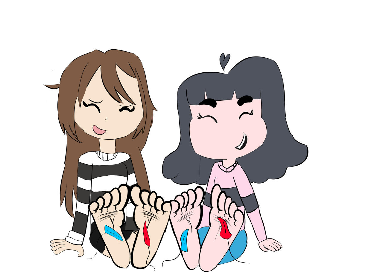 Emirichu and Alex feet tease (Tickle) by weirdo6264 on DeviantArt