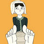 Lorna's feet