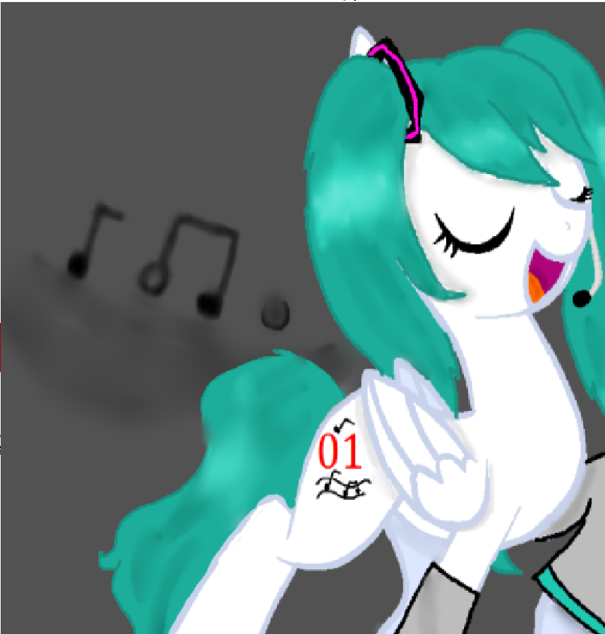 My Little Pony  hatsune miku