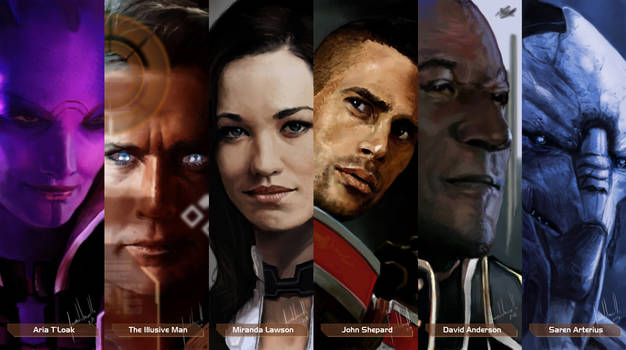 Mass Effect Characters #1
