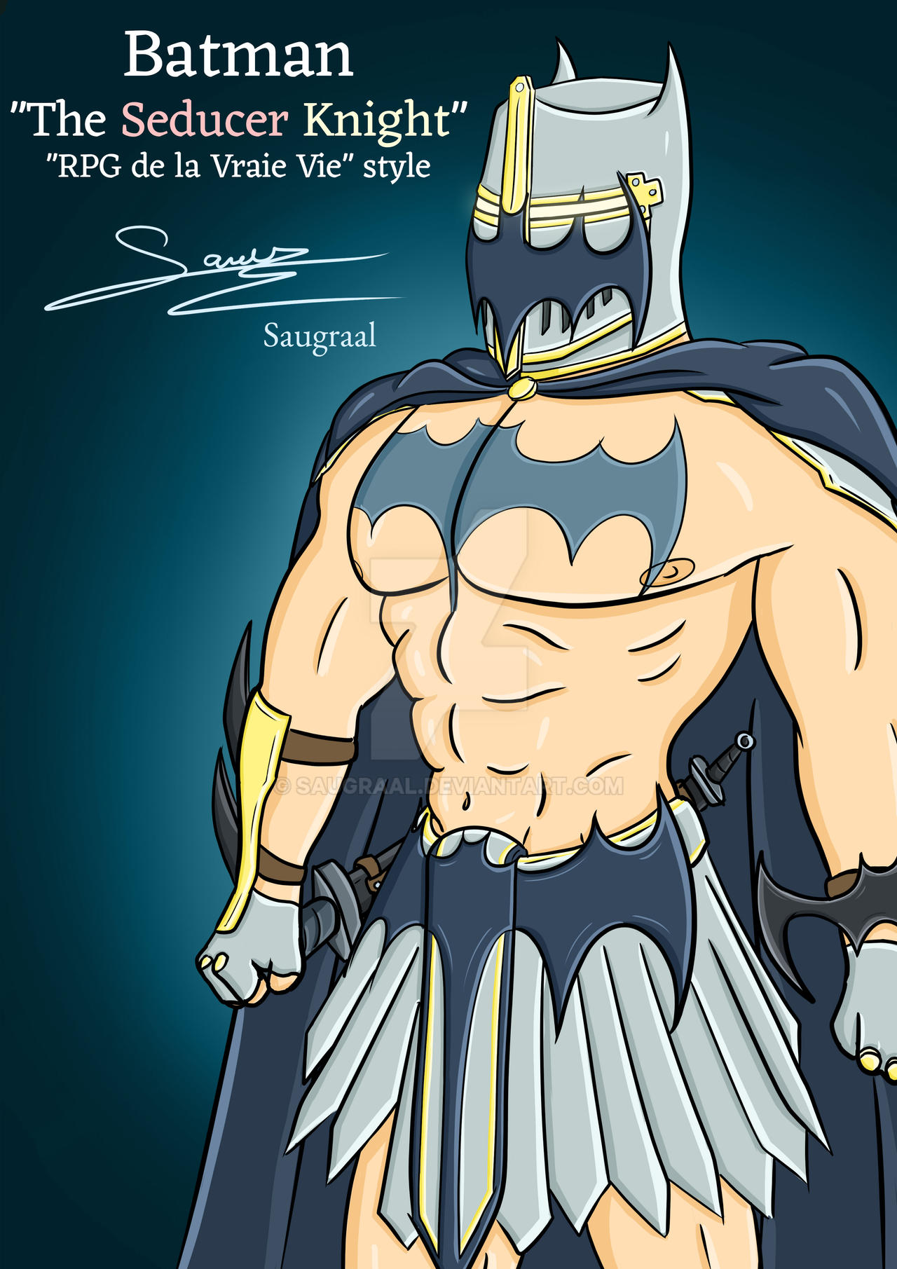 Batman ''Seducer Knight'', by Saugraal by Saugraal on DeviantArt