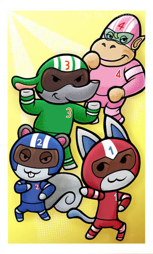 Animal Crossing Superhero's by JellySoupStudios Animal Crossing Superhero's by JellySoupStudios