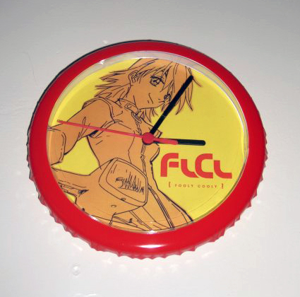 FLCL Haruko Wall Clock