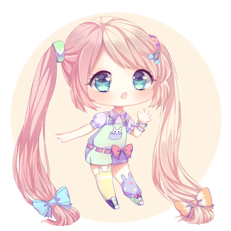 Lunar Rabbit Chibi lunacybunny( chibi commission ) by antay6oo9 on DeviantArt