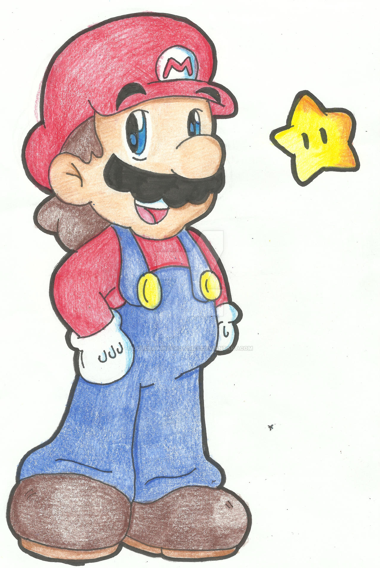 Mario Cartoon Deviantart Mario by goldenwinterdaisies on DeviantArt