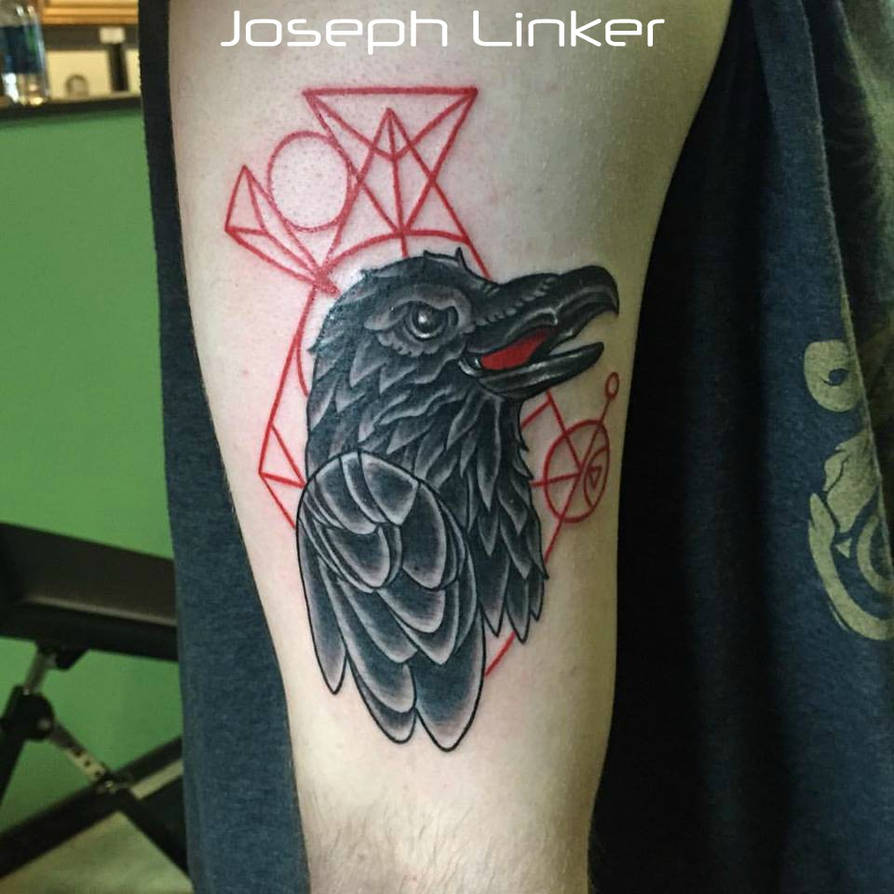 Geometric Raven by josephlinker on DeviantArt