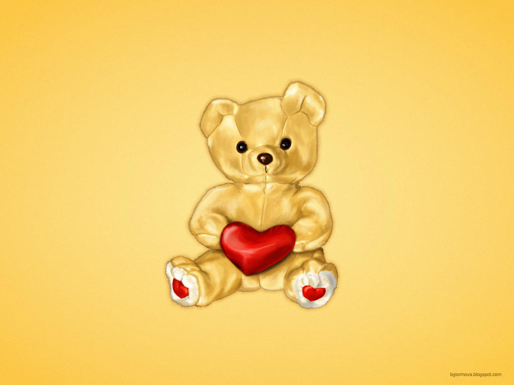Hypnotic teddy bear desktop wallpaper by azzza on DeviantArt