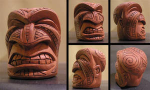 Maori Tiki Face 2