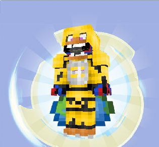 Withered Chica Minecraft Skin Link In