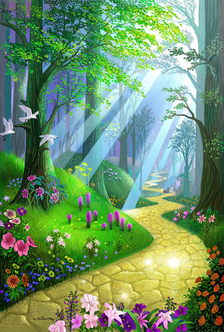 Parable Path Background Pathways and Parables by AlanGutierrezArt on DeviantArt