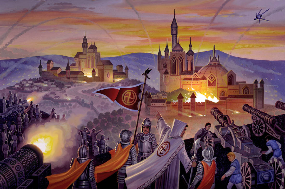 Siege Of Tarr-Hostigos by AlanGutierrezArt