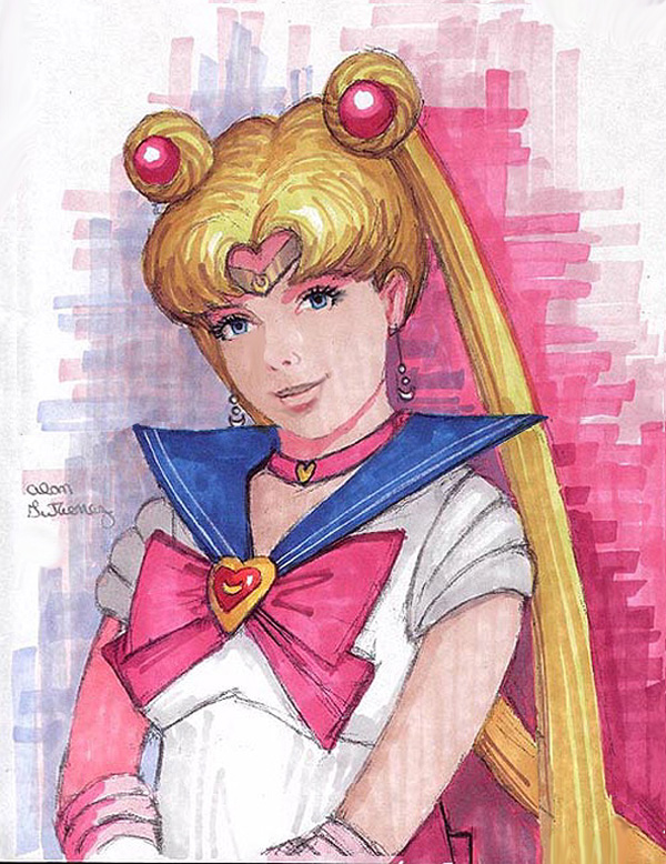 Sailor Moon (marker version)