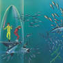 Oceanarium: More Schooling Fish