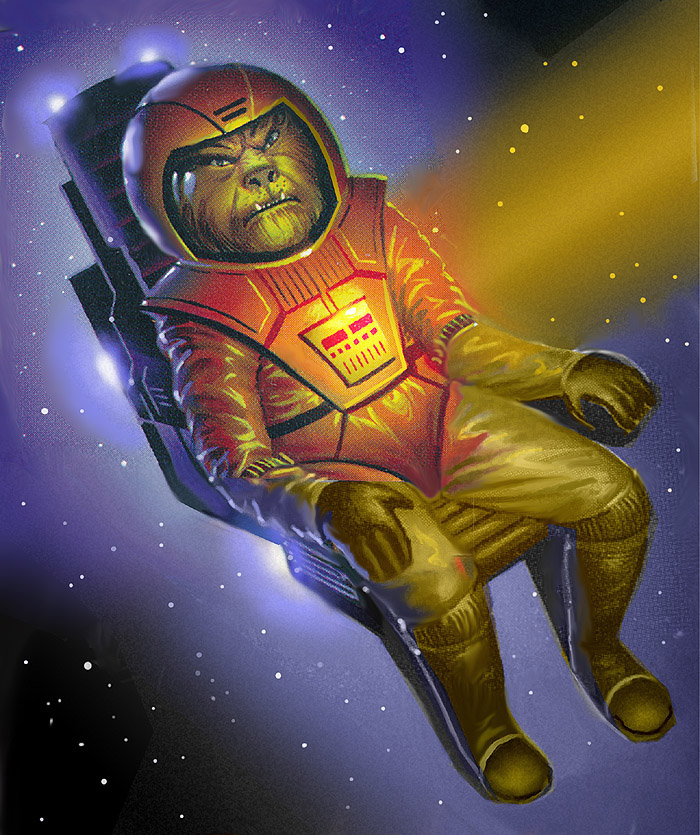 Kilrathi Capture Pilot by AlanGutierrezArt