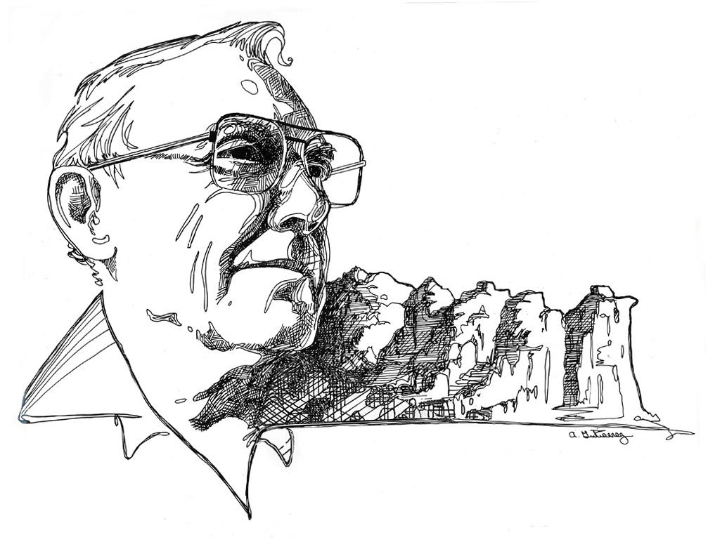 Len Silvern Portrait by AlanGutierrezArt on DeviantArt