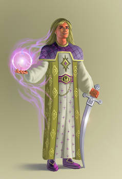 Warlock Derek (alt. sketch)