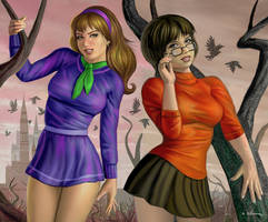 Scooby Doo Daphne And Velma