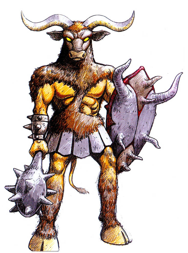 Minotaur by Pinkyzilla123 on DeviantArt