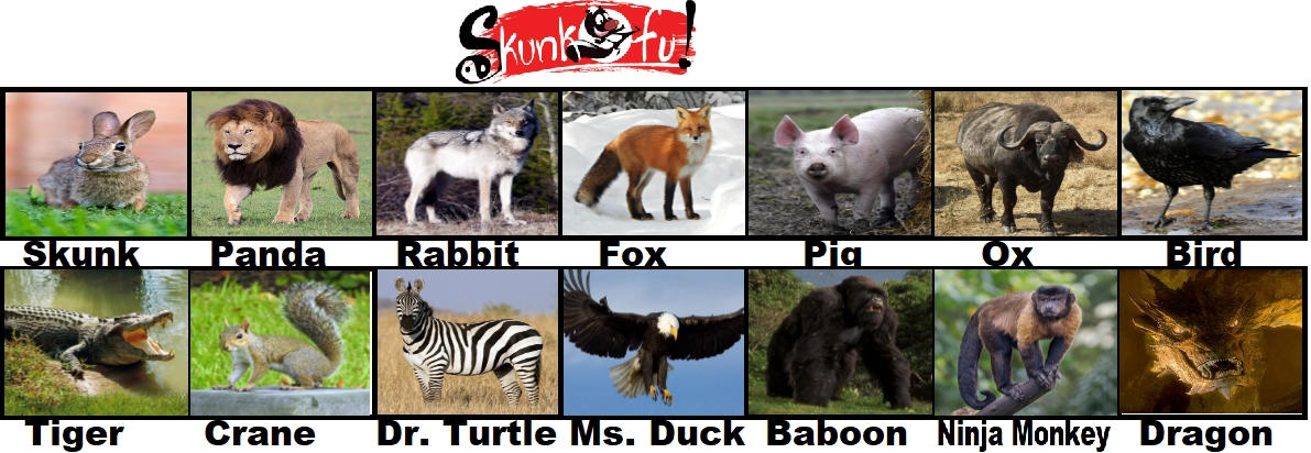 Rabbit Fu Meme Cast by Pinkyzilla123 on DeviantArt