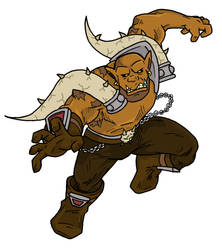 Another Garrosh Action Pose!