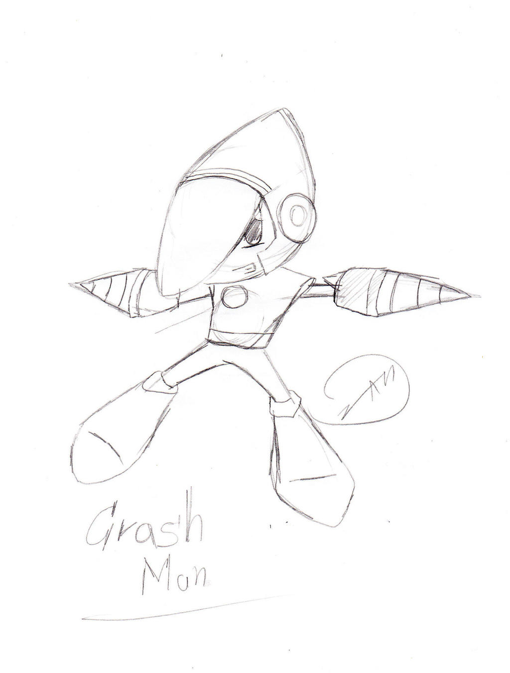Crashman Sketch