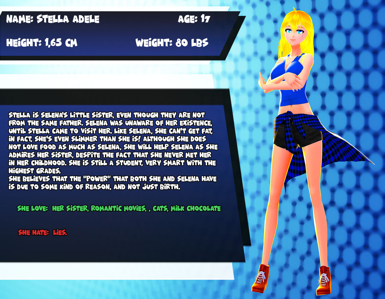 Bio Deviantart OC BIO: Stella by Natelly-DA on DeviantArt