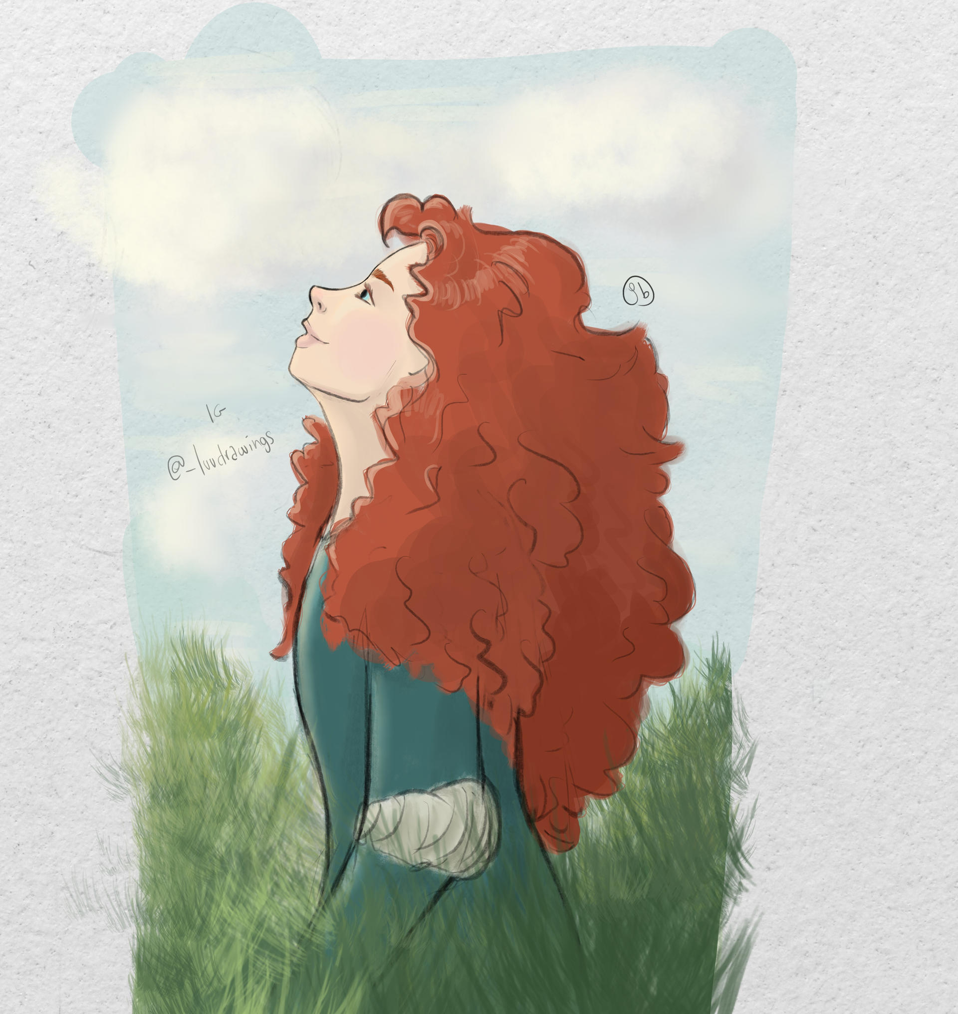 Merida fanart by luuedrawings on DeviantArt
