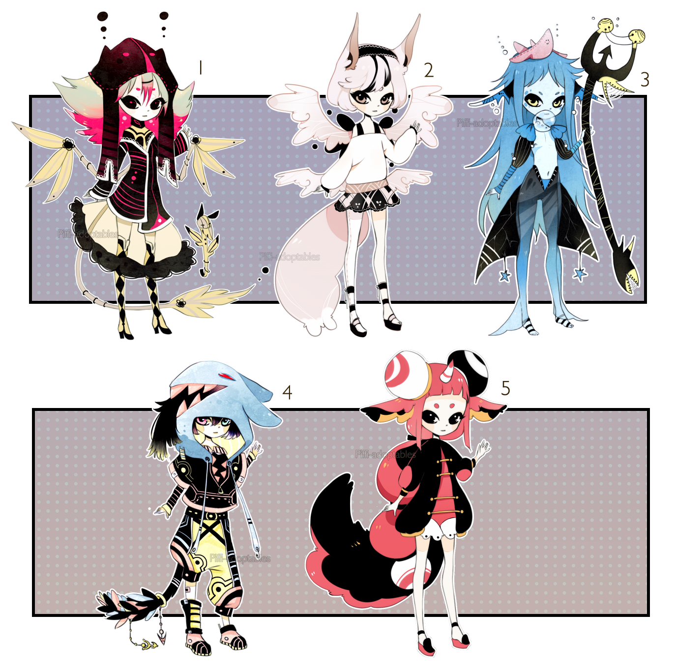 [CLOSED] ADOPT AUCTION 30 - multiple set