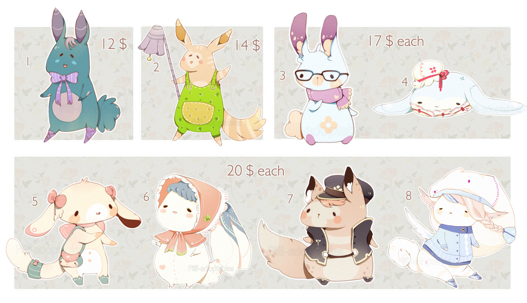 [CLOSED] ADOPT Set Price 48  Pet