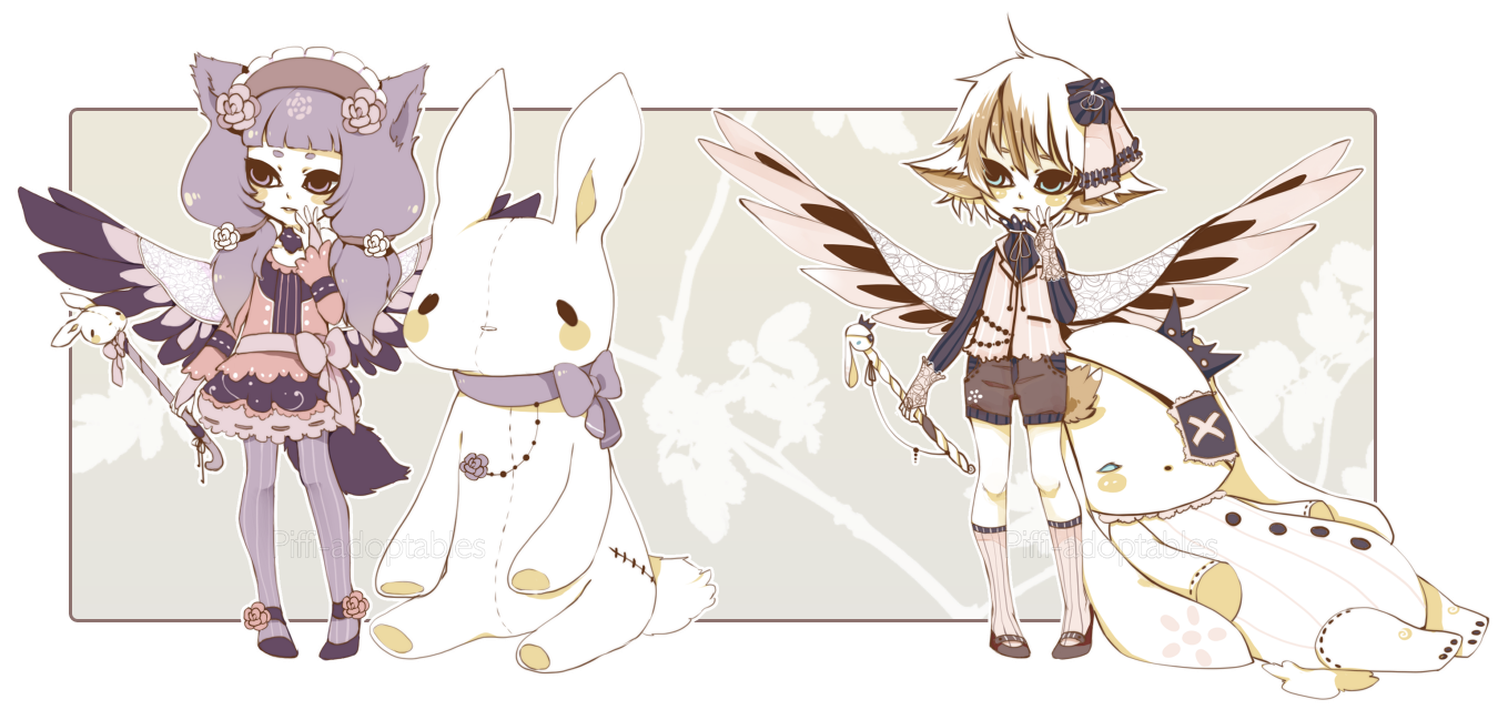 [CLOSED] ADOPT AUCTION 63 - Plushies Charmer