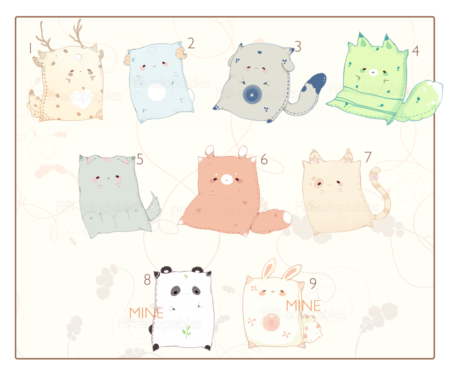 [CLOSED] ADOPT AUCTION 114 - Pet Pillow