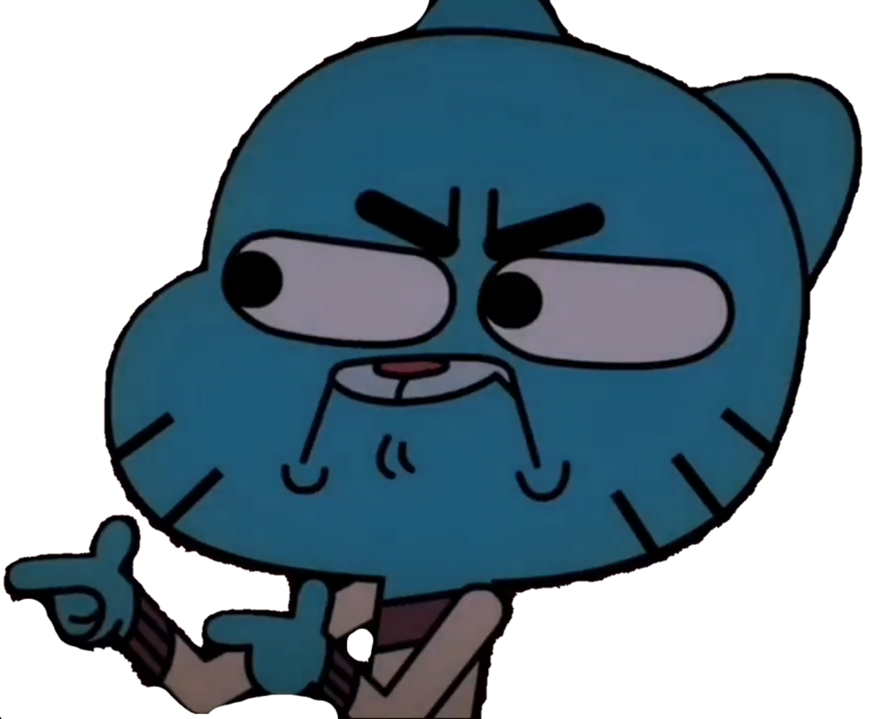 Gumball mad render by FinnYT2009 on DeviantArt