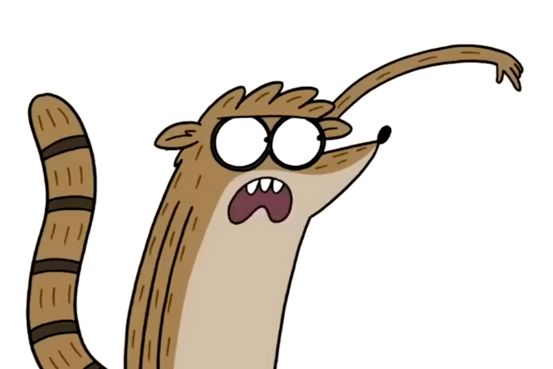 Rigby Mad Render by FinnYT2009 on DeviantArt