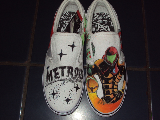 Custom Metroid Shoes