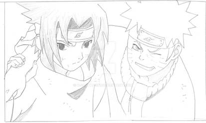 Naruto and Sasuke