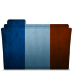 Folder French Flag