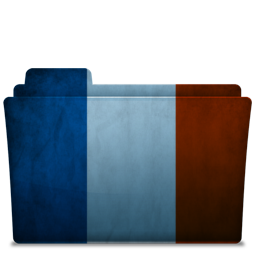 Folder French Flag