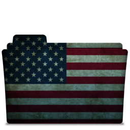 Folder USA Flag