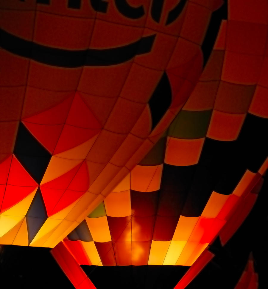 Red and orange balloon