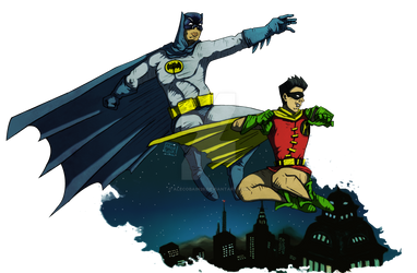 Batman and Robin In Mendoza by Alecobain26