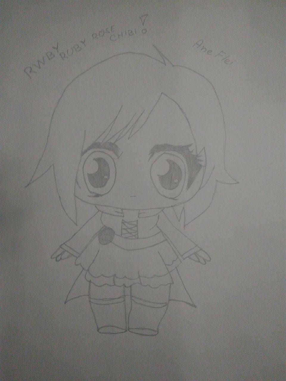RWBY Ruby Rose - CHIBI by AneFlei on DeviantArt